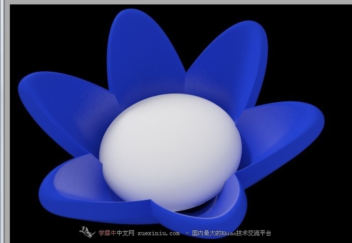 犀牛。花