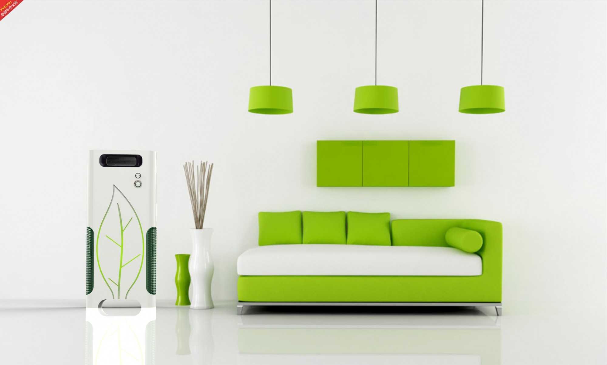 green.
