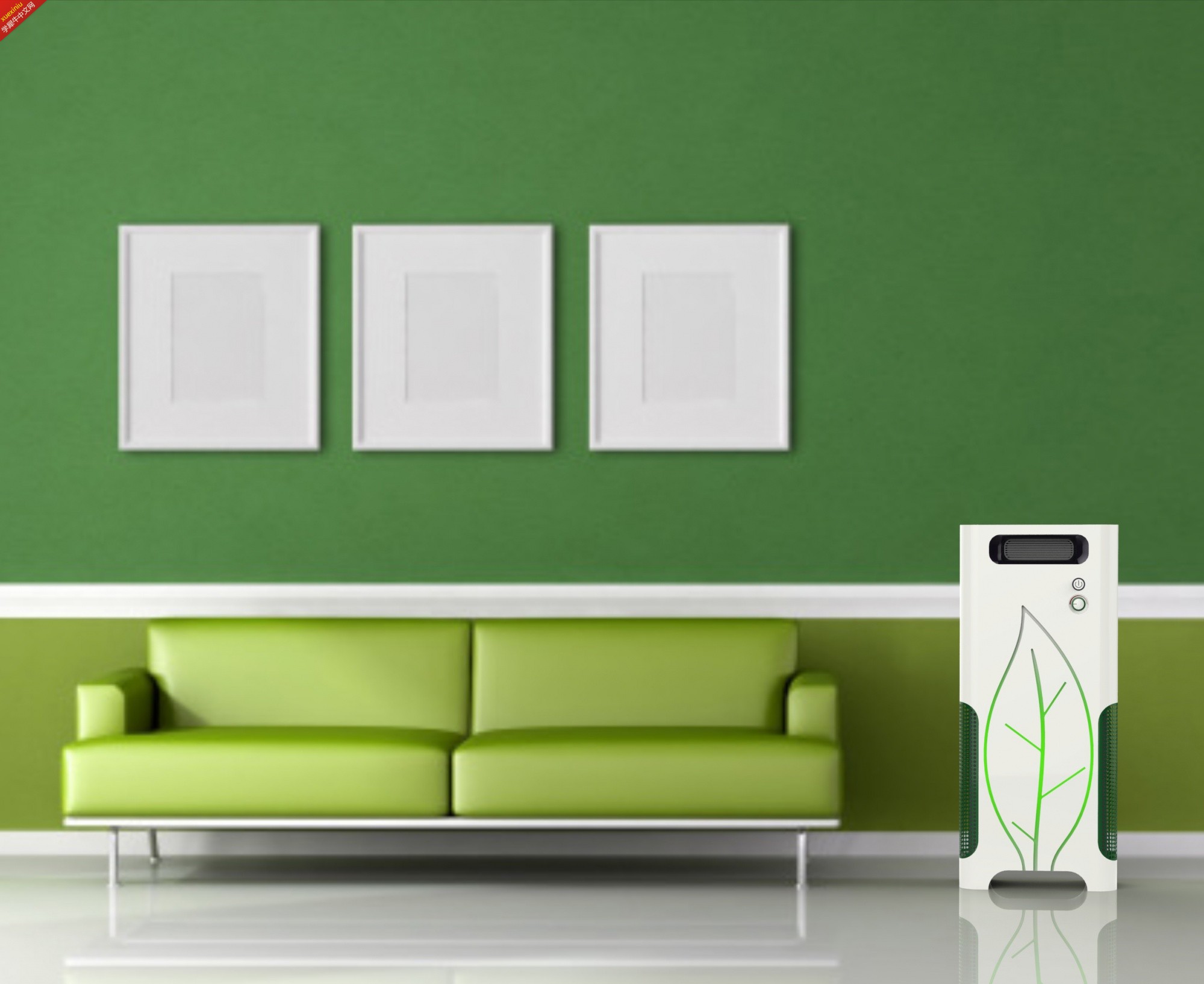 green.