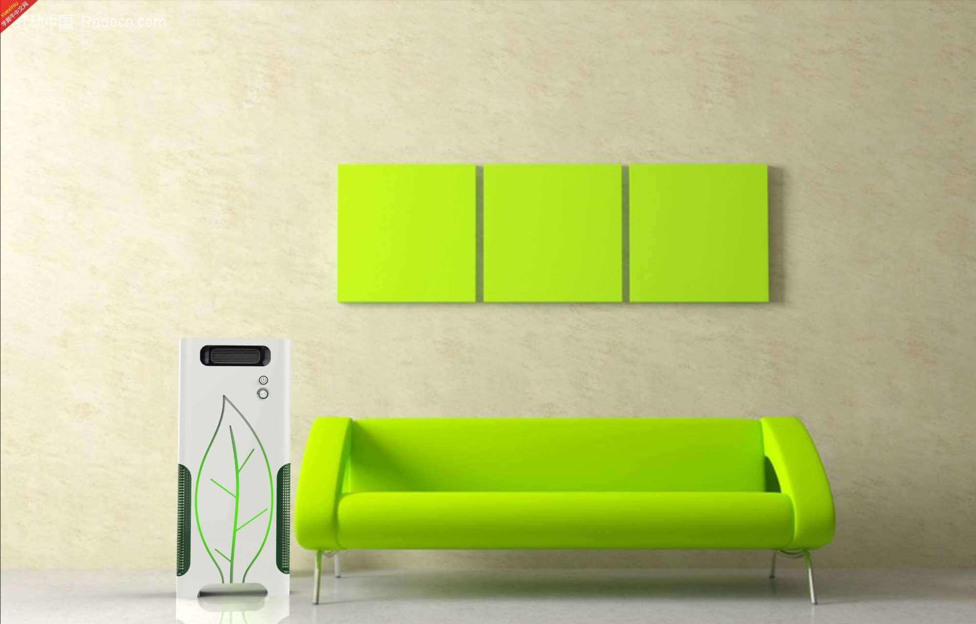 green.