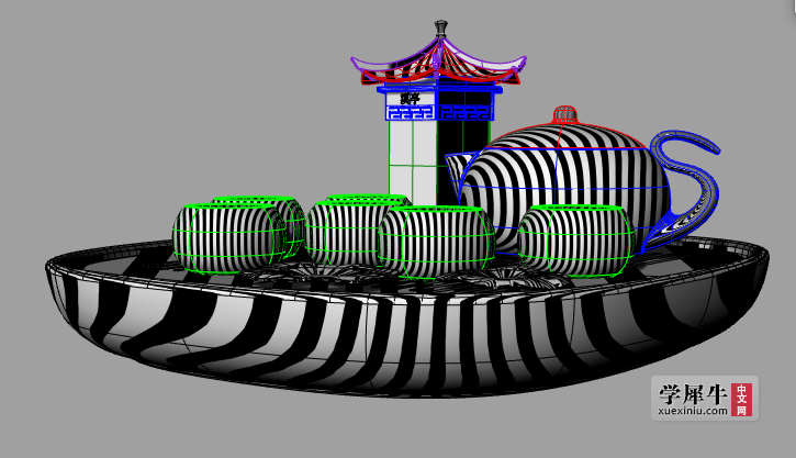斑马纹