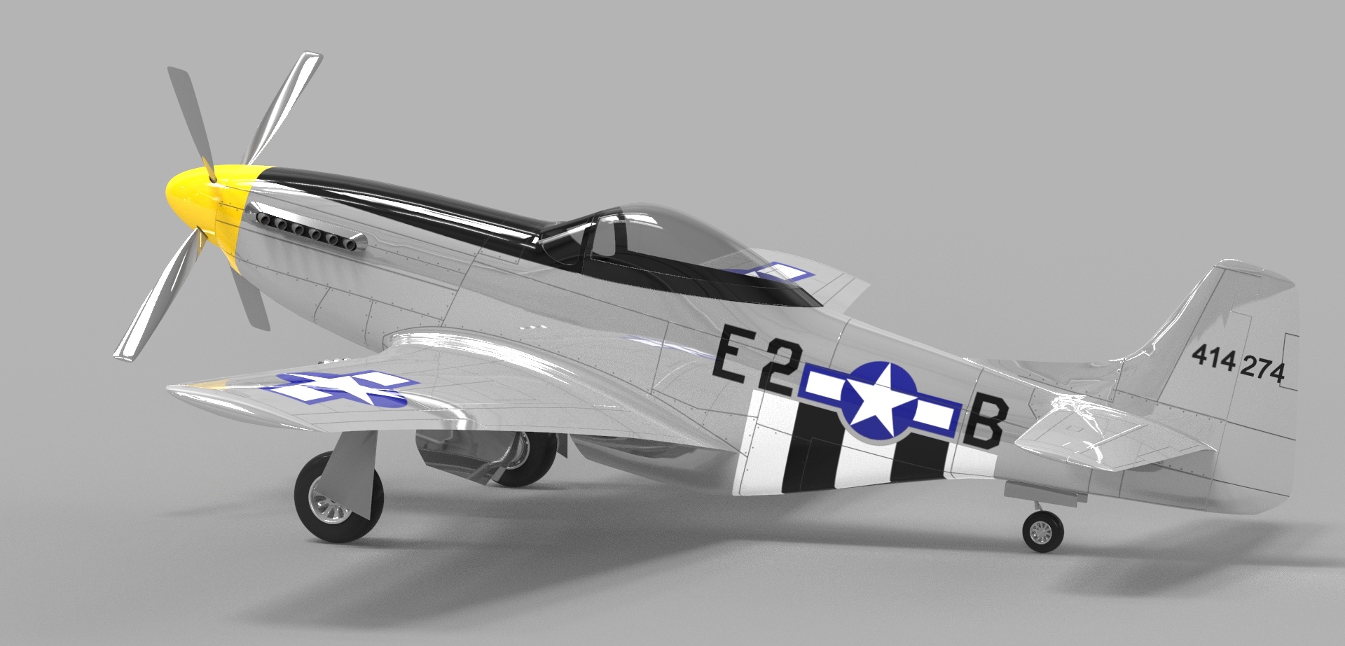 P51战机