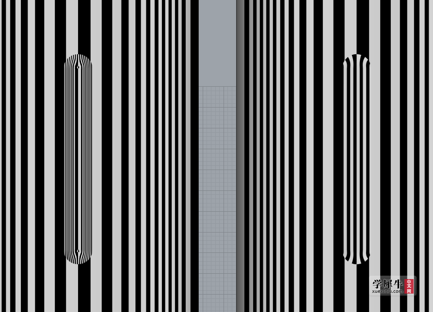 左为单轨，右为xnurbs